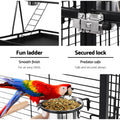 NNEDSZ Bird Cage Pet Cages Aviary 173CM Large Travel Stand Budgie Parrot Toys