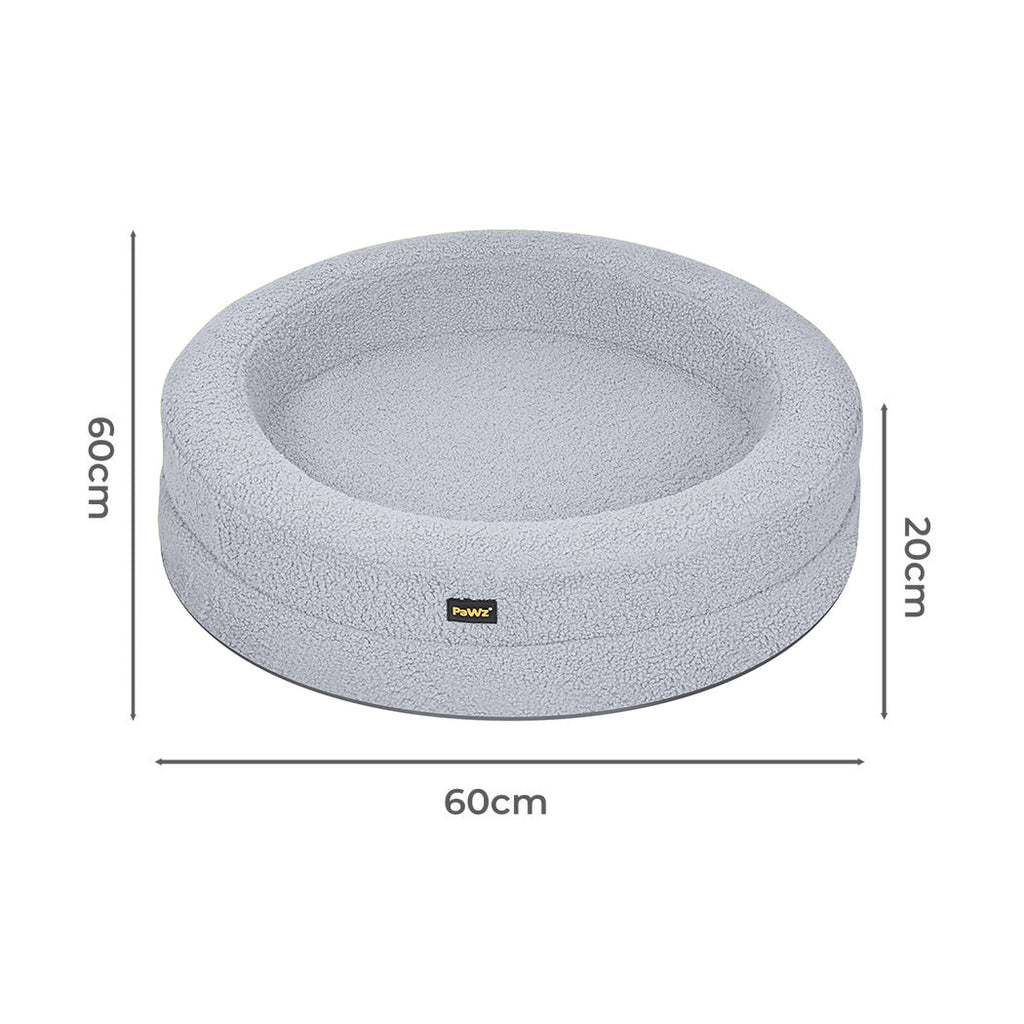 Pawz Pet Orthopedic Calming Bed Memory Foam Dog Sofa